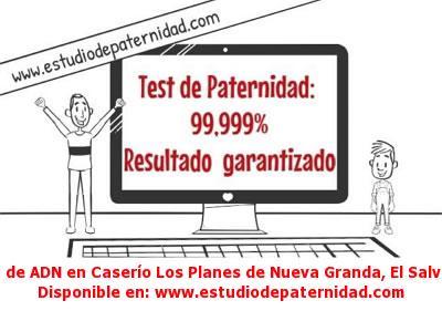 Test de ADN en Caserío Los Planes de Nueva Granda, El Salvador