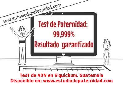 Test de ADN en Siquichum, Guatemala