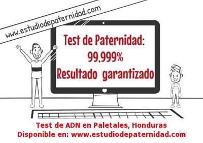 Test de ADN en Paletales, Honduras