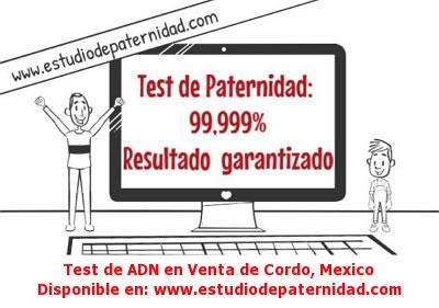 Test de ADN en Venta de Cordo, México